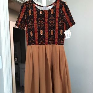 LuLaRoe Amelia Dress L
